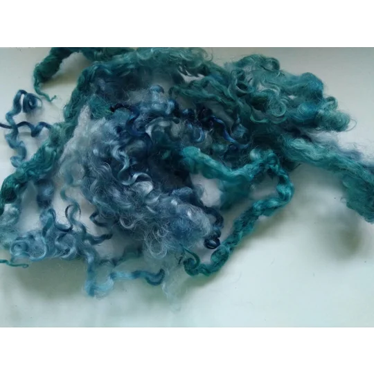 Summer Seas teeswater wool and locks 10g