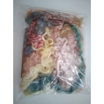 20g grab bag of mixed fibres for felting