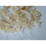 Natural undyed curly wool, 10g, Wensleydale lamb