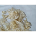 Natural undyed curly wool, 10g, Wensleydale lamb