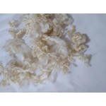 Natural undyed curly wool, 10g, Wensleydale lamb