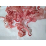 Tea rose red pink wool and locks 10g