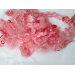 Red and pink Masham wool and locks 10g