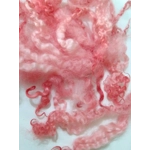 Red and pink Masham wool and locks 10g