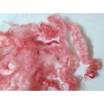 Red and pink Masham wool and locks 10g