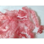 Red and pink Masham wool and locks 10g