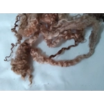 chocolate mix teeswater wool and locks 10g