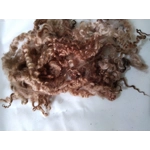 chocolate mix teeswater wool and locks 10g