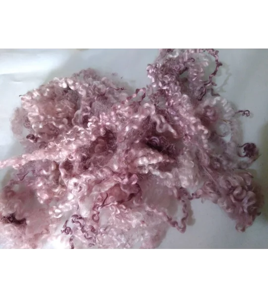 Light Berries teeswater wool and locks 10g