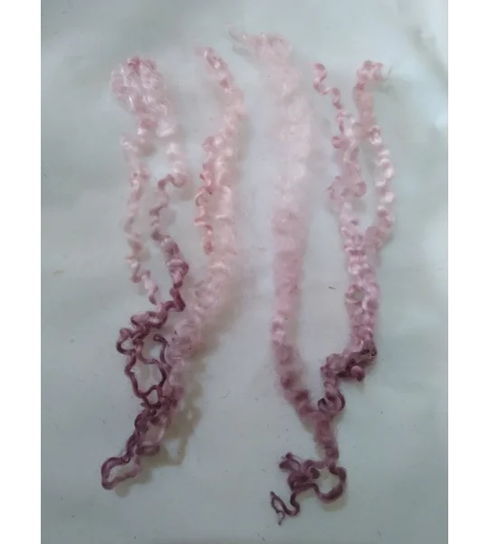 Light Berries teeswater wool and locks 10g