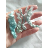 September Seas ocean themed curly wool and locks, 10g