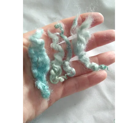 September Seas ocean themed curly wool and locks, 10g