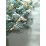 "Breakers" ocean themed curly wool and locks, 10g