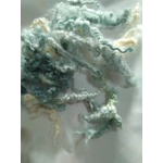 "Breakers" ocean themed curly wool and locks, 10g