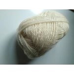 Goatally gorgeous mohair yarn, undyed, natural colour. Light Aran weight (v)