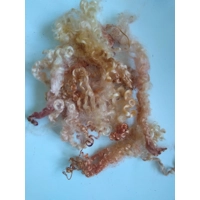 Autumn leaves copper gold pink curly wool (v)