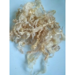 Light golden caramel curly wool (v)