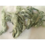 Light sage green curly wool and locks