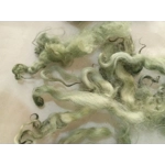 Light sage green curly wool and locks