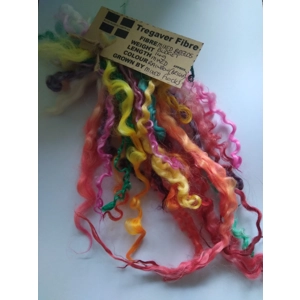 14g curly wool ringlets Rainbow BRIGHTS, budget bunch