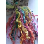 14g curly wool ringlets Rainbow BRIGHTS, budget bunch
