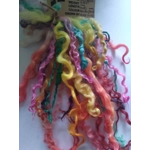 14g curly wool ringlets Rainbow BRIGHTS, budget bunch
