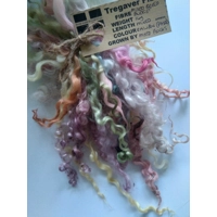 14g curly wool ringlets Rainbow PASTELS, budget bunch