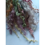 14g curly wool ringlets Rainbow PASTELS, budget bunch