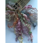 14g curly wool ringlets Rainbow PASTELS, budget bunch