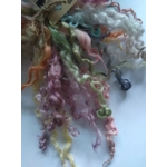 14g curly wool ringlets Rainbow PASTELS, budget bunch