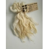 Light blond wavy wool locks