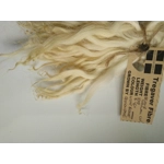 Light blond wavy wool locks