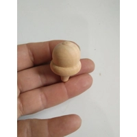 small wood acorn for crafts