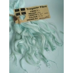 Icy Blue Green wavy wool locks
