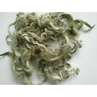 Moss mix greens curly wool and locks Devon and Cornwall longwool