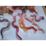 Truly Autumnal curly wool and locks, 10g