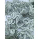 Granite Moss grey green curly wool and locks, 10g