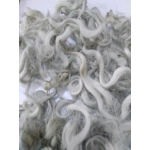 Granite Moss grey green curly wool and locks, 10g