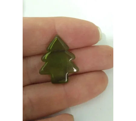 Miniature glass Christmas Tree