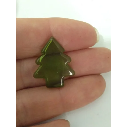 Miniature glass Christmas Tree