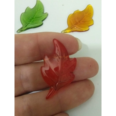 Miniature Glass Leaf Miniature Glass Leaf