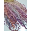 Rainbow mix wenselydale curly wool lock 28g 14g 7g