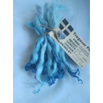 Blue and Indigo wavy white faced dartmoor wool locks