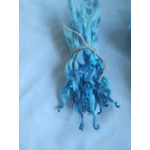 Blue and Indigo wavy white faced dartmoor wool locks