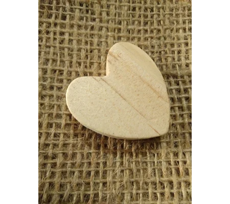 Solid Wood Heart