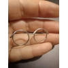 Miniature wire glasses silver colour 3.5cm Miniature wire glasses silver colour 3.5cm