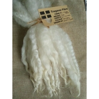 natural undyed Blue Faced Leicester x Swaledale Wool Locks 10g