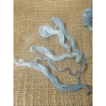 Sky Blue curly wool and locks, 10g Devon and Cornwall Longwool
