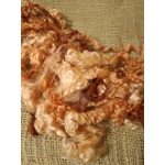 Ginger mix teeswater wool and locks 10g (v)