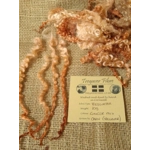 Ginger mix teeswater wool and locks 10g (v)